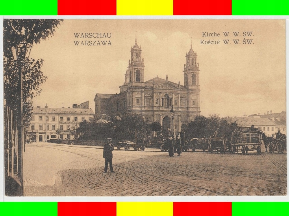 Warszawa Plac GRZYBOWSKI Kościół Wszystkich Święt