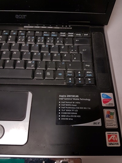 LAPTOP ACER ASPIRE 2000