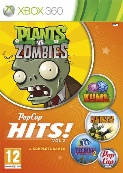 PopCap HITS! Vol. 2 Plants vs Zombies 4 GRY / X360