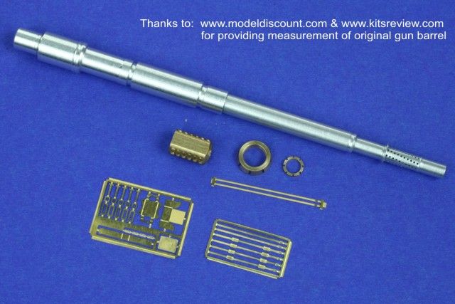 RB MODEL 35B70 - 1:35 Lufa 105 mm L/52 do Centauro