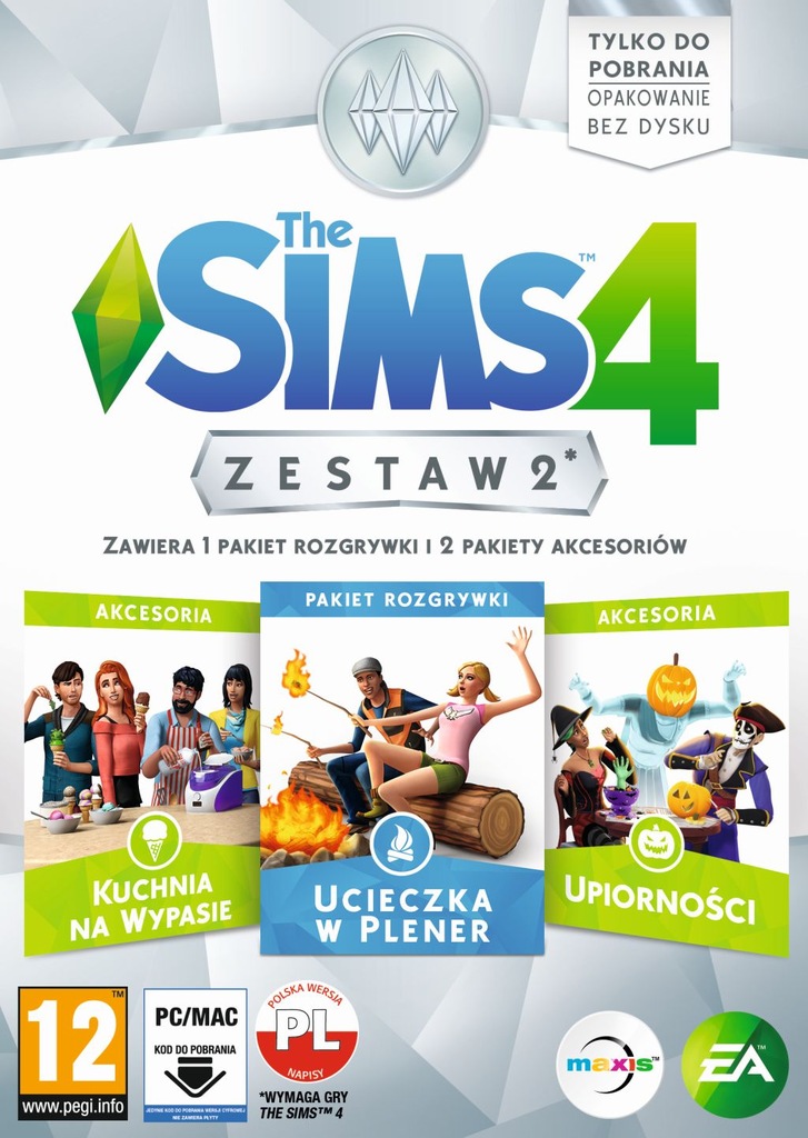 Gra The SIMS 4: Kuchnia na Wypasie +2 Dodatek PC
