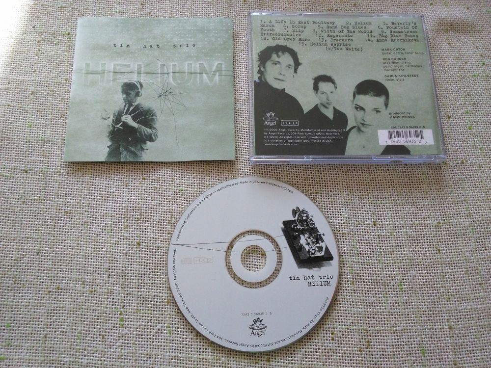 Tin Hat Trio - Helium US HDCD 2000 Tom Waits jcase