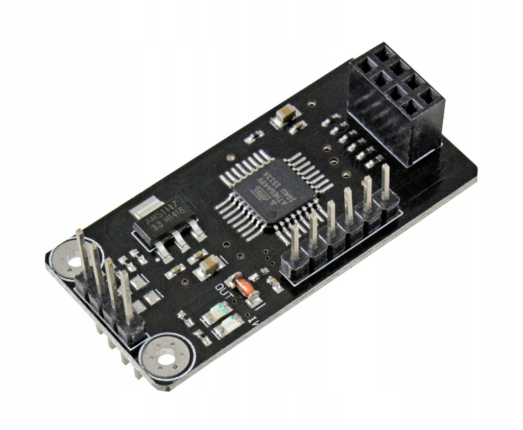 NRF24L01 ATMEGA48 ADAPTER MODUŁ E1258