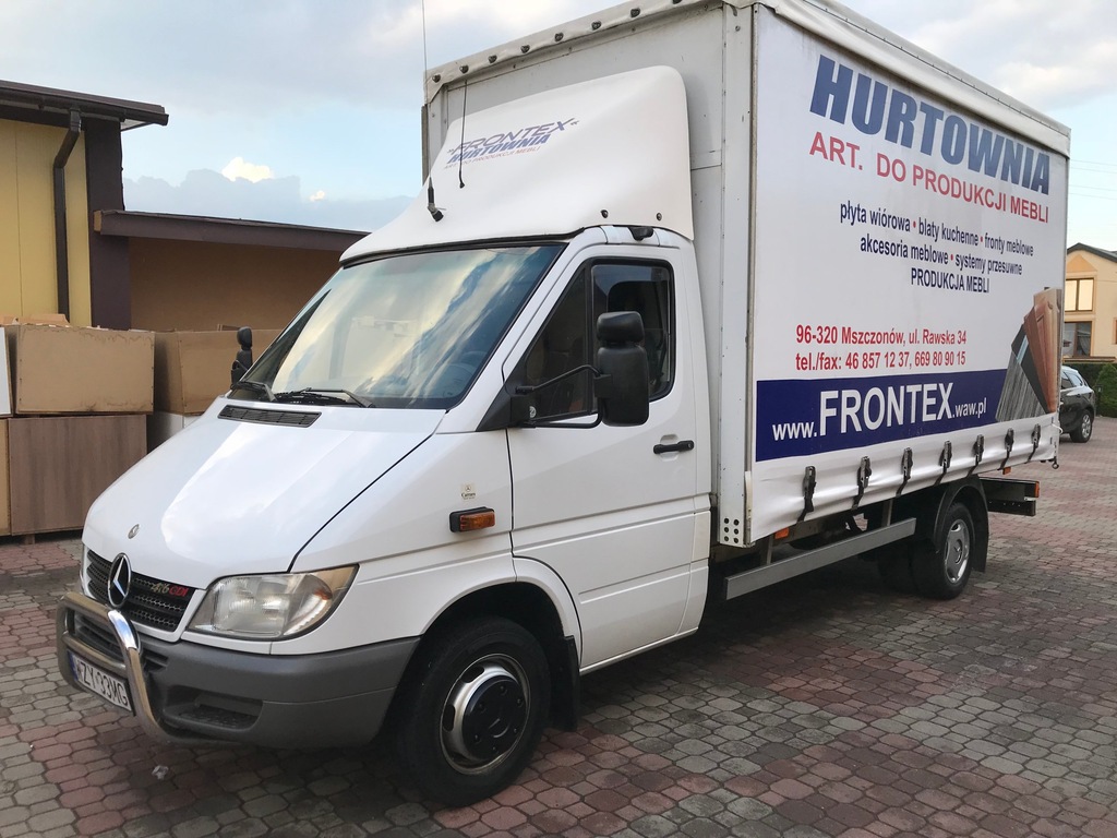 MERCEDES SPRINTER 416 SKRZYNIA PLANDEKA FIRANKA