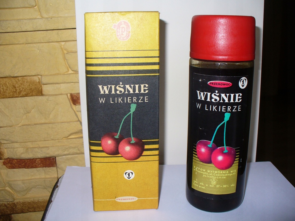 Wiśnie w likierze  1977 r.