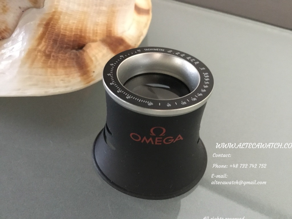 LUPA OMEGA ZEGARMISTRZ / JUBILER EXCLUSIVE