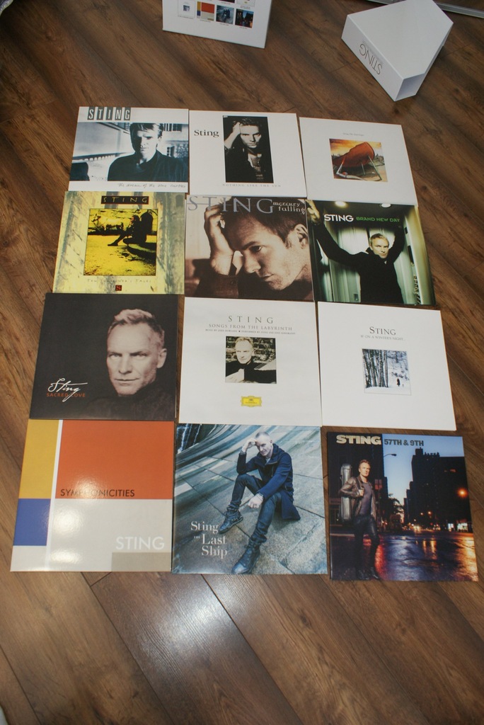Sting The Complete Studio Collection VINYL 16 LP - 7358147996