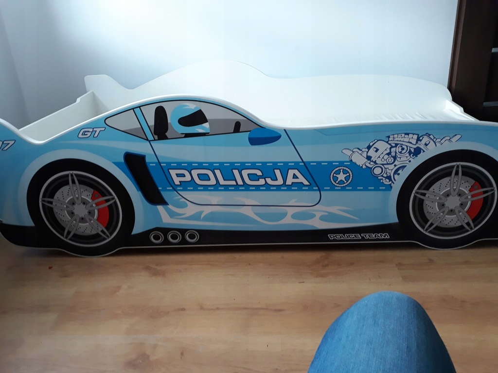 Łóżko policja