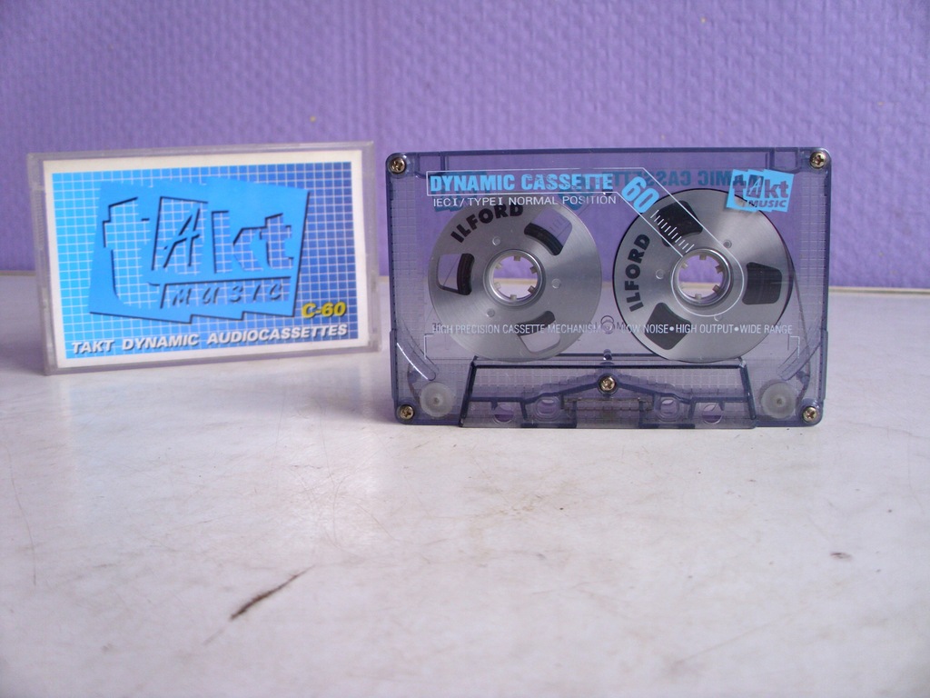 Szpulowa kaseta magnetofonowa - ILFORD Takt Music