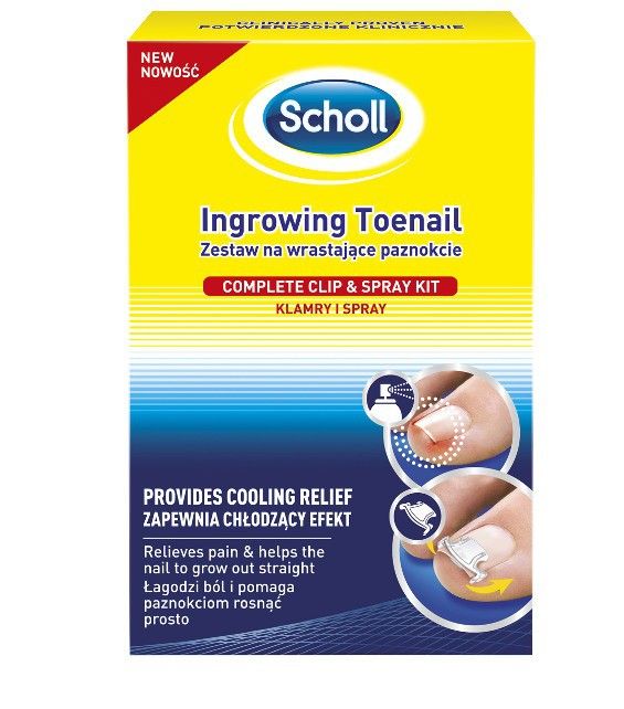 Scholl Zestaw na wrastające paznokcie APTEKA !