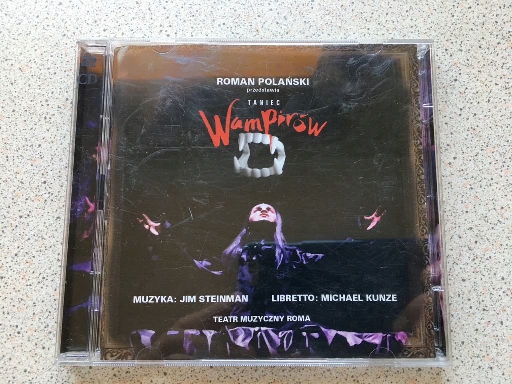 Taniec Wampirów Roman Polański 2 CD Teatr ROMA Wwa