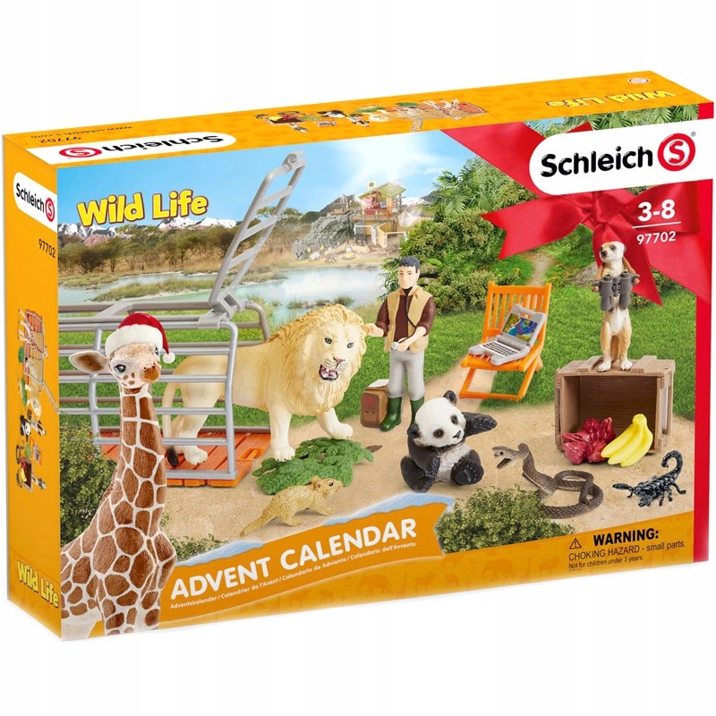 SCHLEICH 97702 kalendarz adwentowy WILD LIFE 7670393389 oficjalne