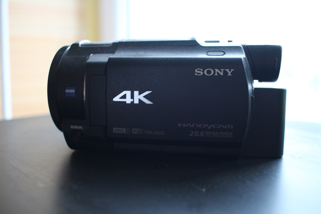 Kamera Sony FDR AX33 4k 2 baterie, GWARANCJA 2019