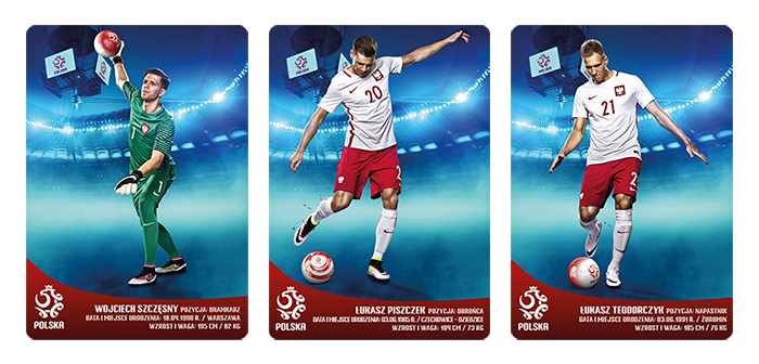 MUNDIAL 2018 METALOWY PLAKAT 3 SZT PISZCZEK SZCZĘS