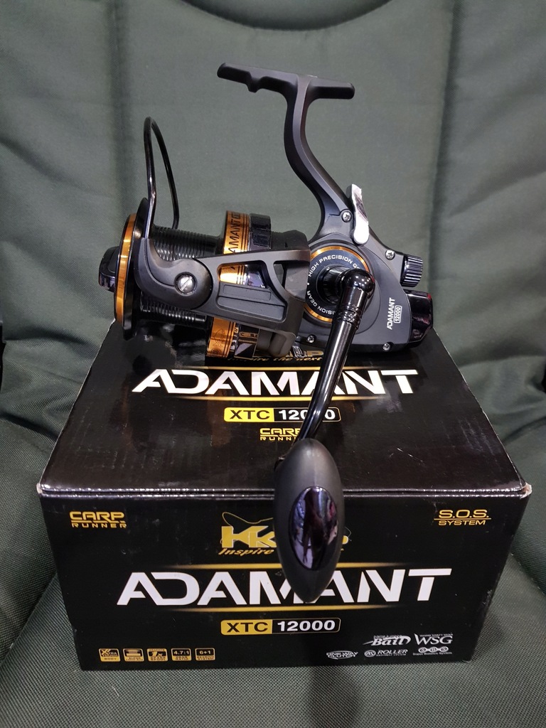 KOŁOWROTEK K-KARP ADAMANT XTC 12000 + ŻYŁKA 600m