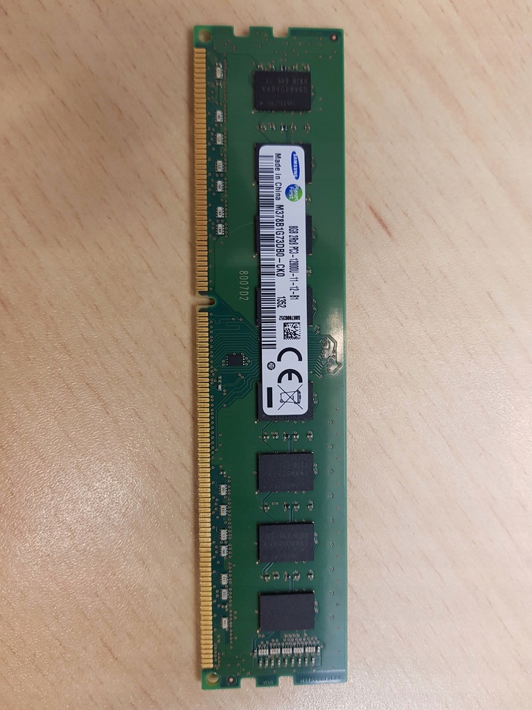 Pamięć Samsung DDR3 8GB PC3-12800