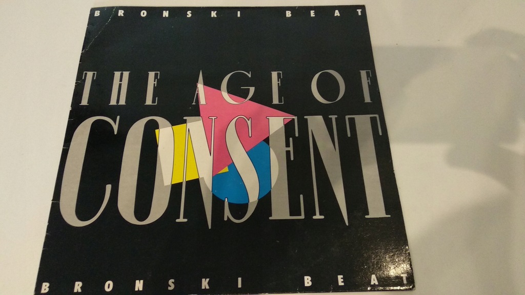 BRONSKI BEAT THE AGE OF CONSENT Winyl LP