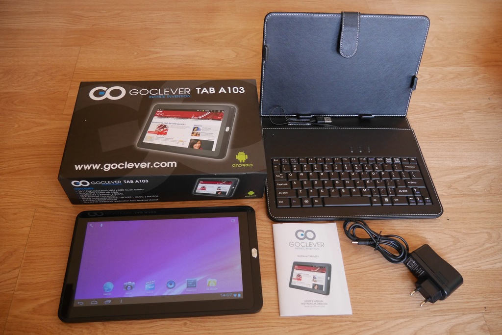 Tablet GOCLEVER TAB A103 + klawiatura