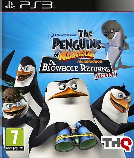 Pingwiny z Madagaskaru Używana PS3