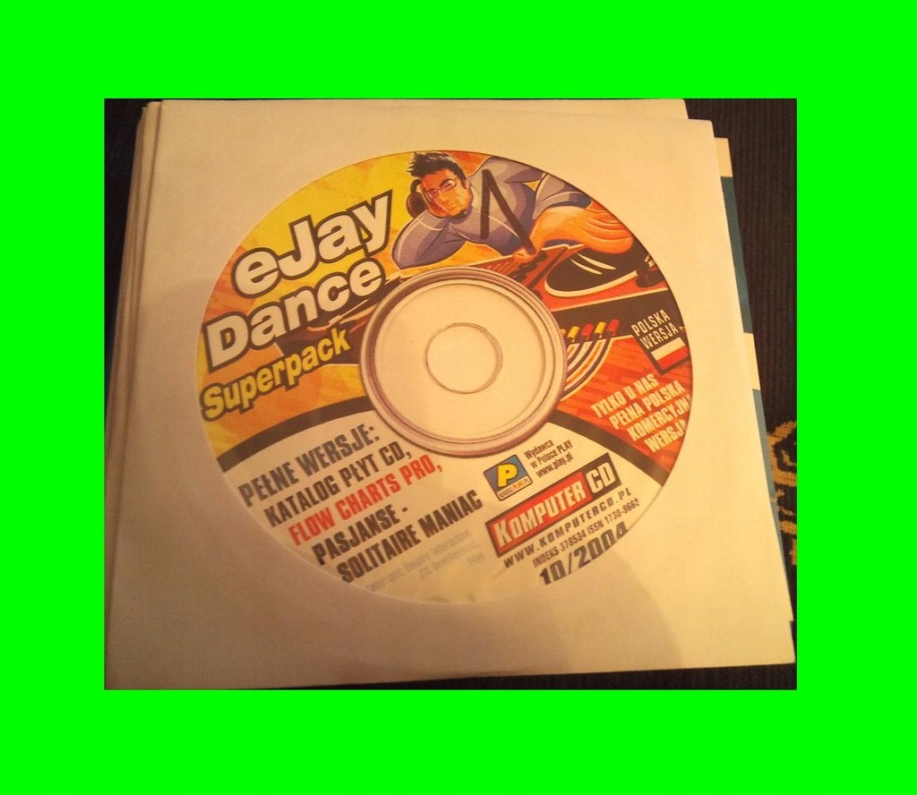 EJAY DANCE RYMÓWKA FLOW CHARTS PRO KATALOG PŁYT CD