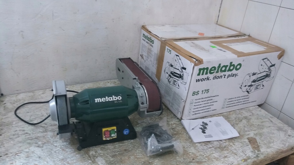 AR4 SZLIFIERKA STOŁOWA METABO 601750000 BS 175