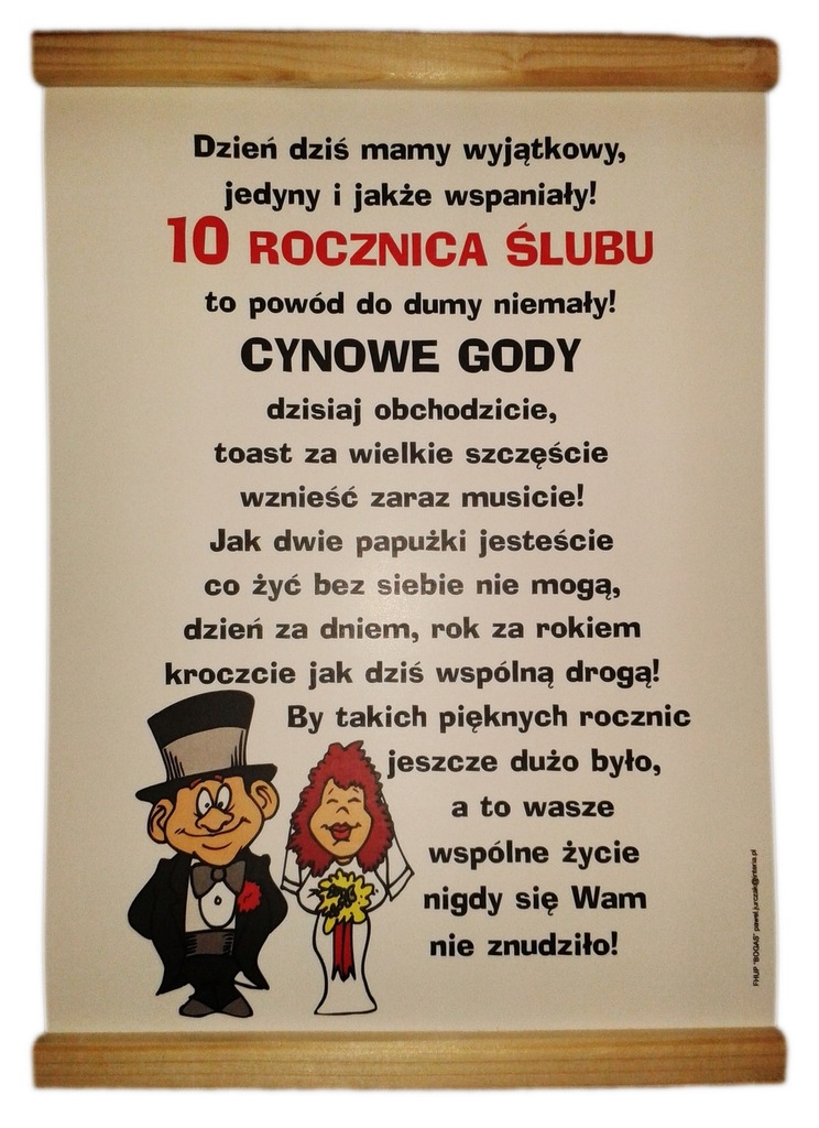 Dyplom Z Okazji Rocznicy Ślubu Szybka WysyŁka 7007279683 Oficjalne Archiwum Allegro 7140