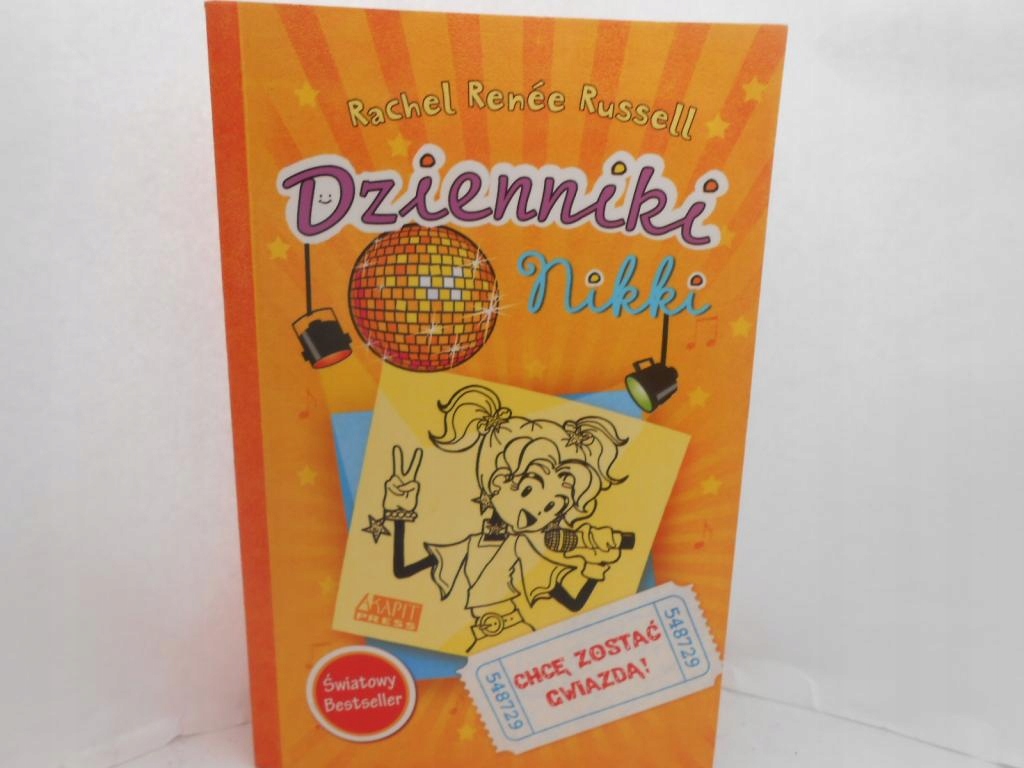 Dzienniki Nikki Chcę zostać gwiazdą Russell Rachel