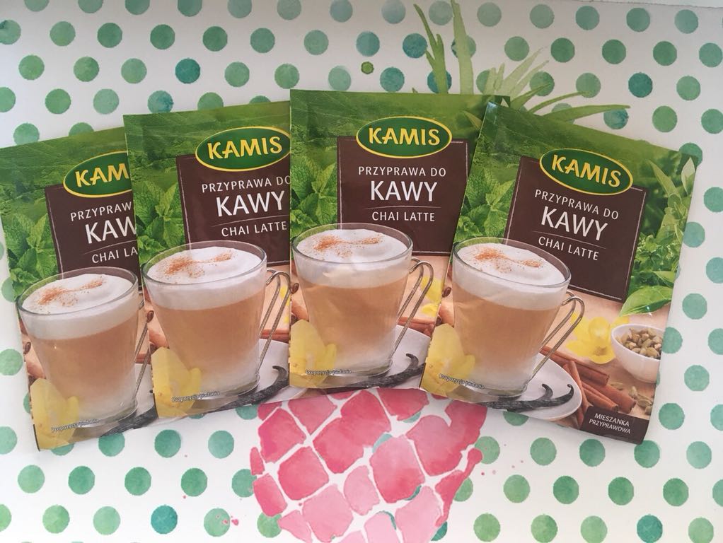KAMIS PRZYPRAWA DO KAWY CHAI LATTE ZESTAW 4x20g
