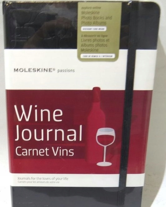 PHOTO BOOK MOLESKINE WINE JOURNAL CARNET VINS