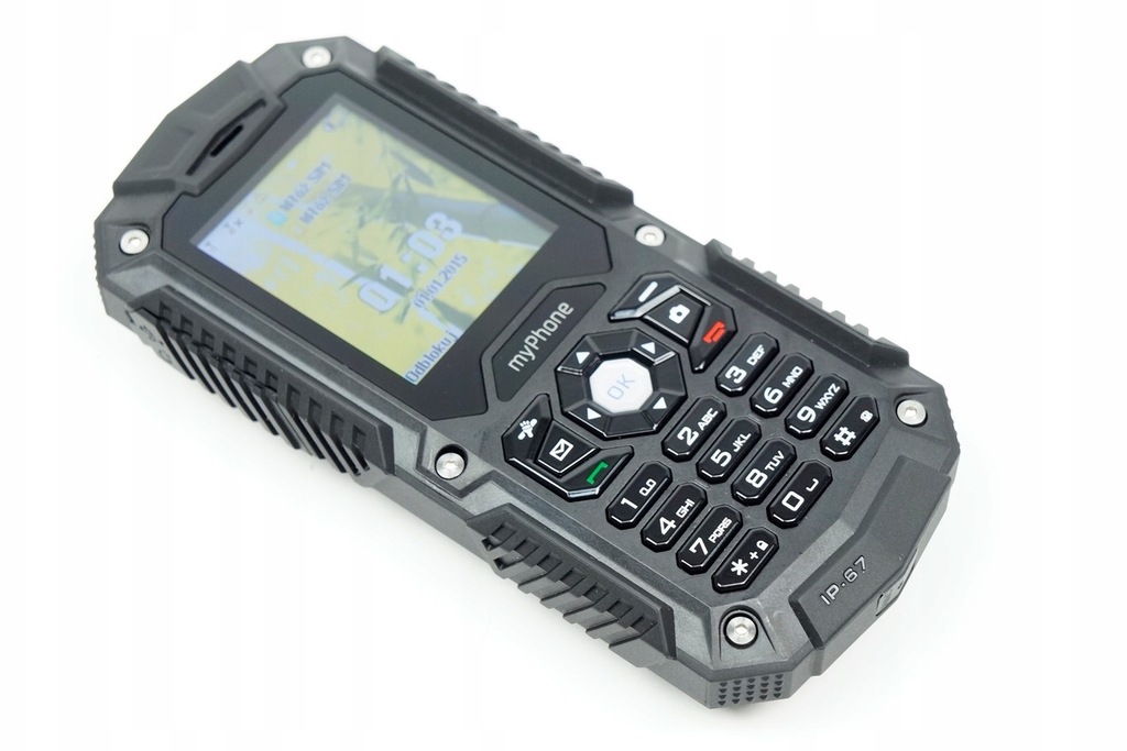 Telefon komórkowy myPhone Hammer (czarny)