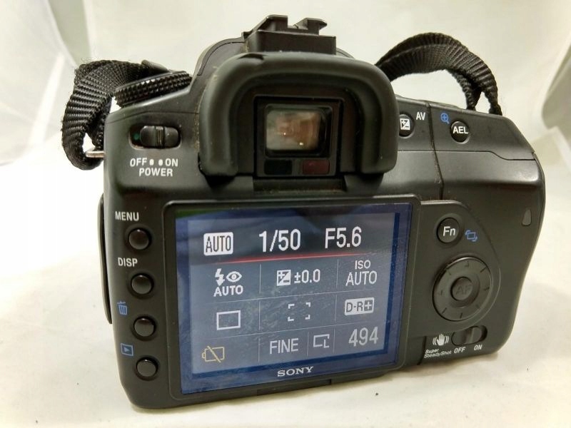 SONY ALPHA 200 DSLRA200 2039510 KOMPLET OKAZJA! 7689064235 oficjalne archiwum Allegro