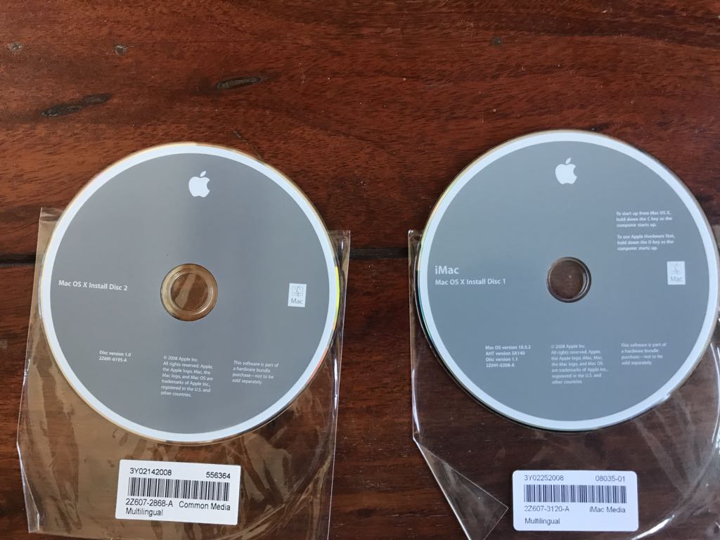 Mac OS X. System operacyjny na 2 CD install