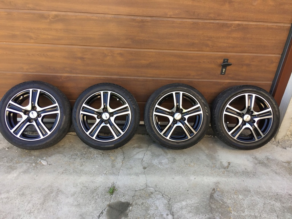 Koła BROCK RC DESIGN RC19 SGVP 6.5J 15' + Dunlop