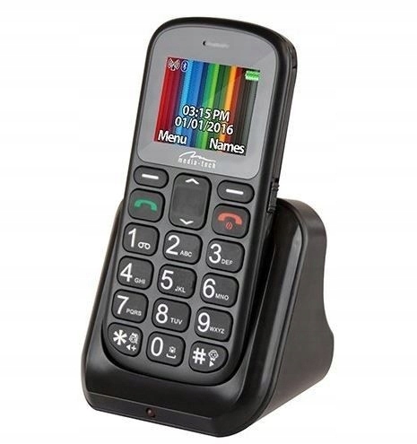 Media-Tech GRANDPHONE TELEFON GSM NA DWIE KARTY SI