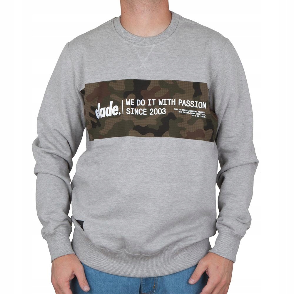 Bluza Crewneck Elade Camo Stripe Mel XL