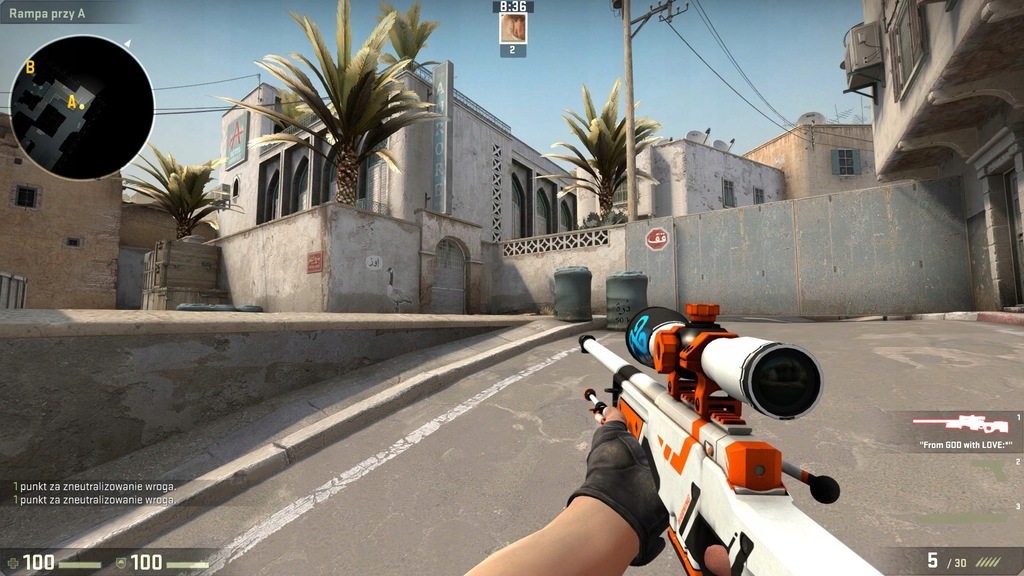 CS:GO AWP Asiimov FT