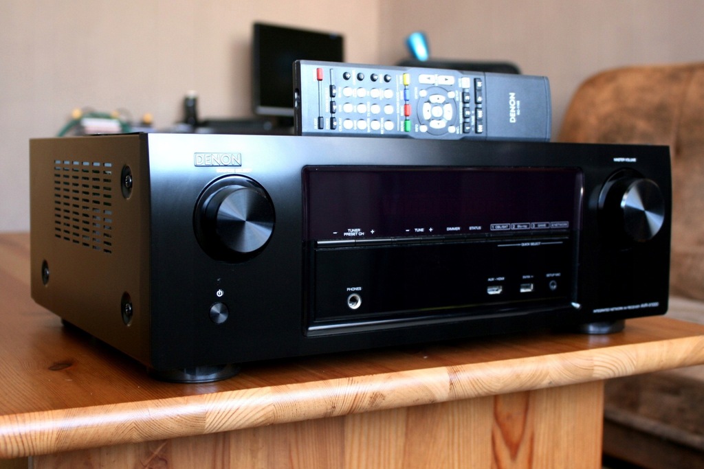 Amplituner Denon AVR X1000 USB NET HDMI MP3 Flac