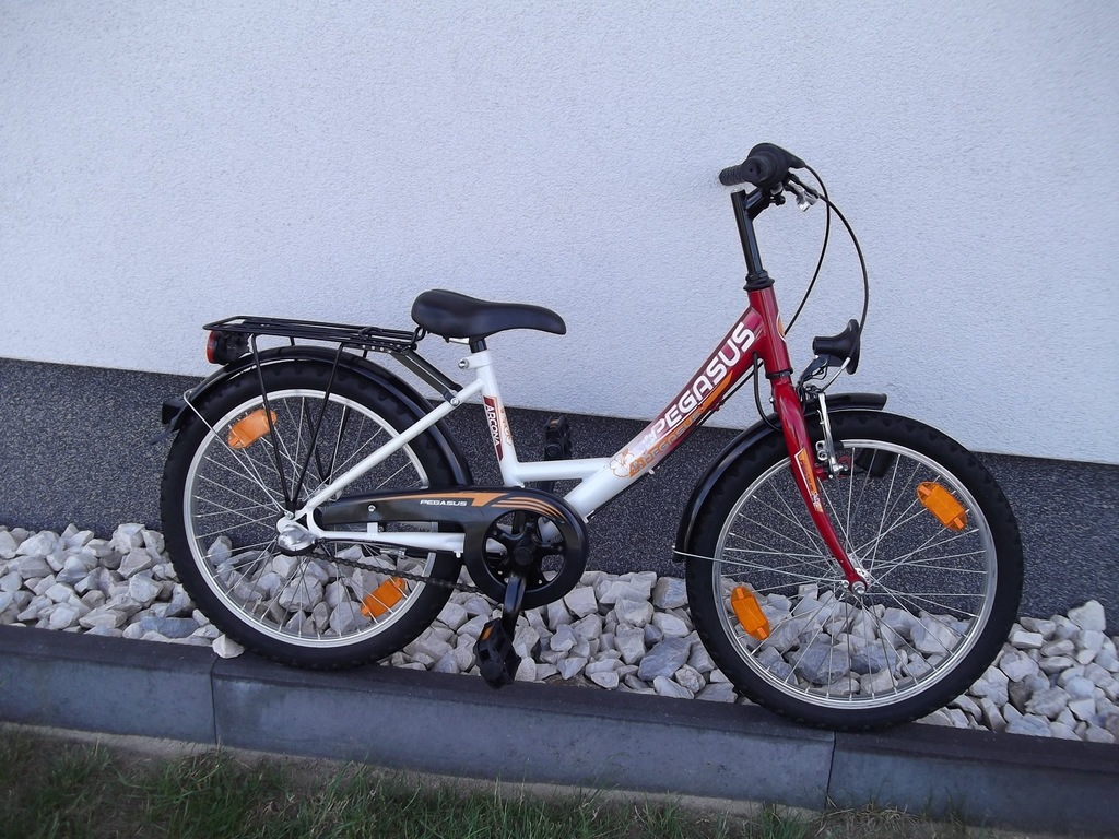 ŁADNY DZIECIĘCY ROWER PEGASUS 20 KOŁA 3 BIEGI