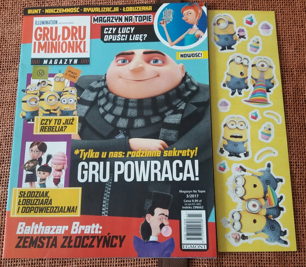 ,,Gru, Dru i Minionki" - magazyn nr 3/2017
