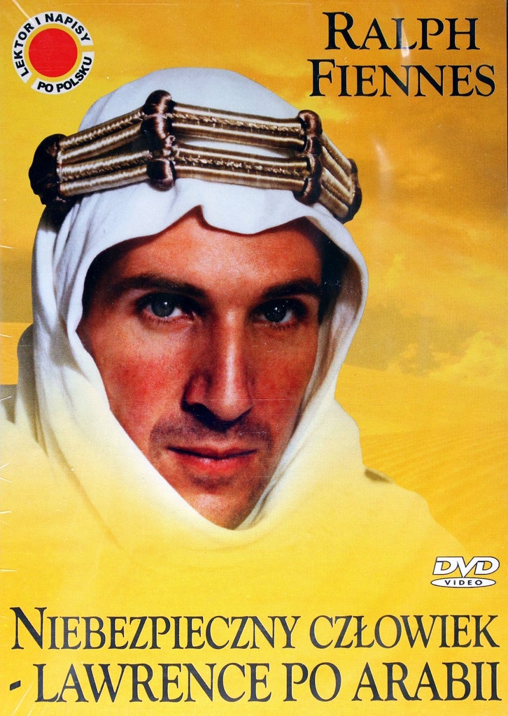 NIEBEZPIECZNY CZŁOWIEK - LAWRENCE PO ARABII (DVD)