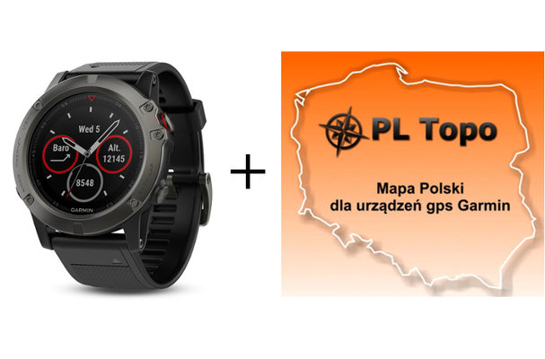 garmin fenix 5x topo