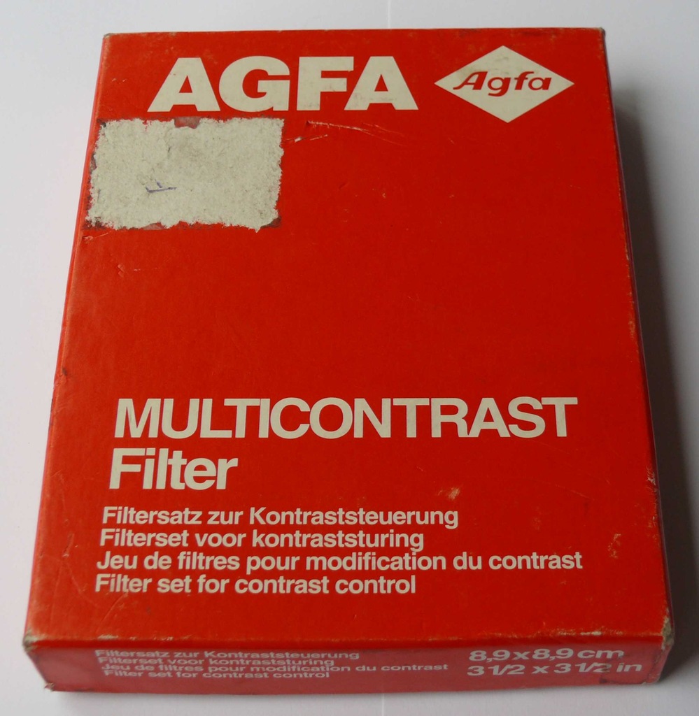 Agfa filtry MULTICONSTRAST