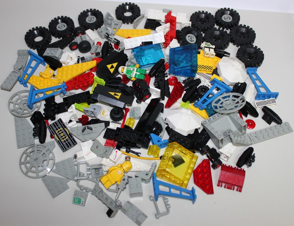 LEGO SPACE KOSMOS LATA 90 MIX ELEMENTY