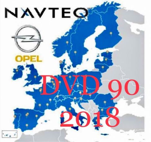 mapa polski opel Mapa Europy Polski dvd90 Opel Astra H Vectra C   7521634778 