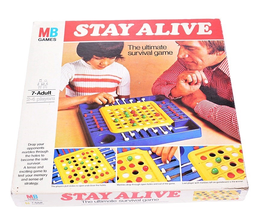 5269-4 ..MB GAMES... m#d STAY ALIVE GRA TOWARZYSKA