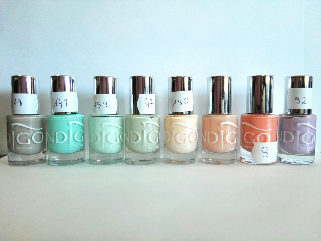 INDIGO - KLASYCZNY LAKIER DO PAZNOKCI 10ML Kolory!