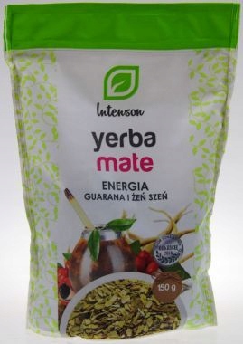 Yerba Mate energia guarana i żeń szeń 150 g