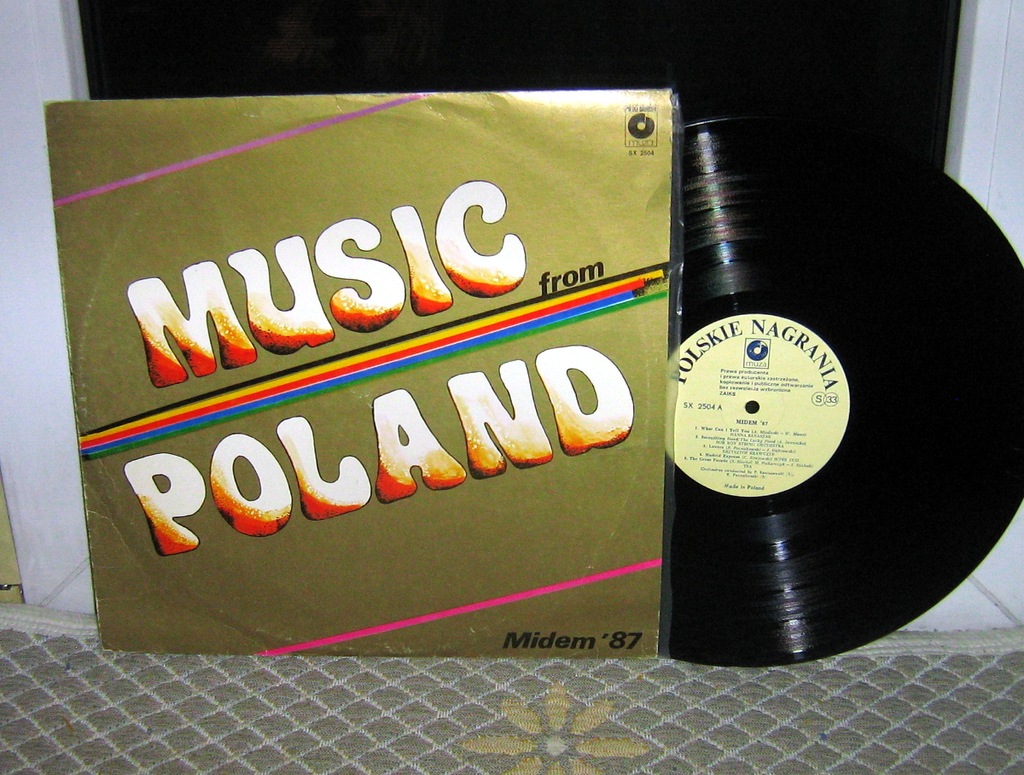MUSIC FROM POLAND LP TSA KOMBI BANASZAK KRAWCZYK