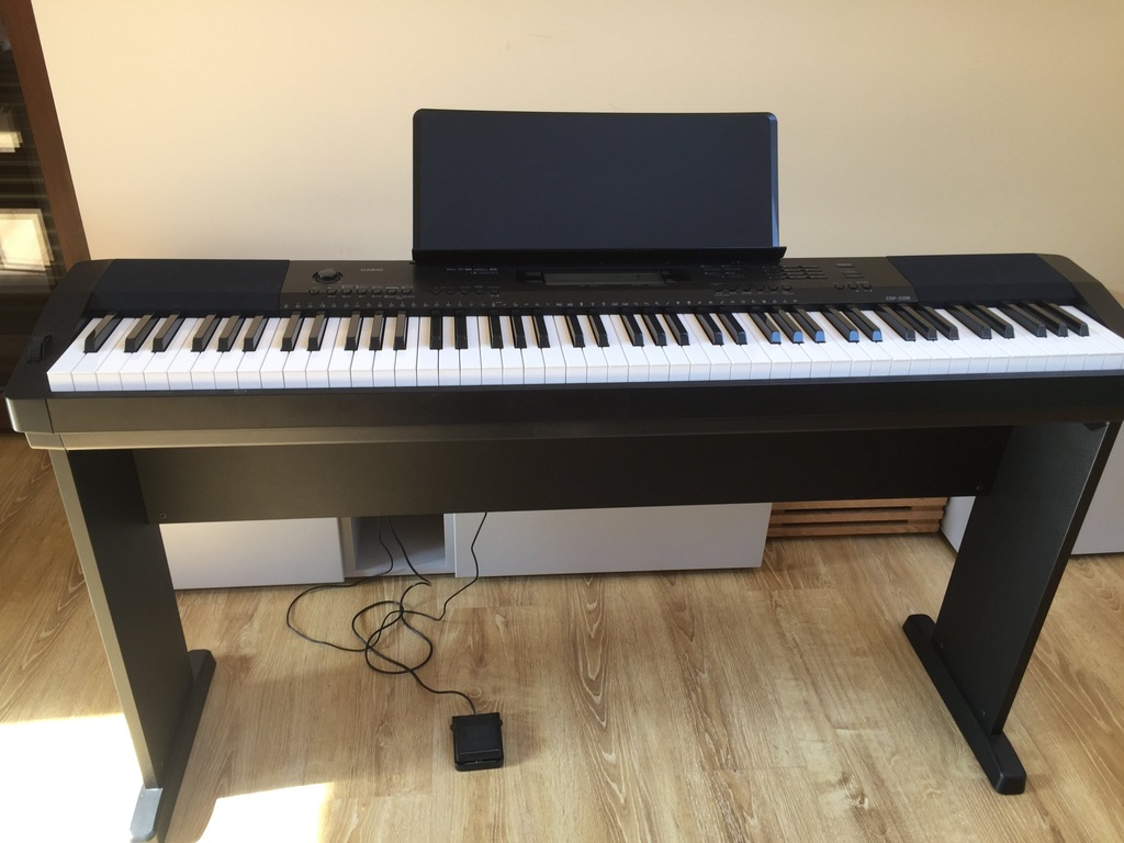 Casio CDP-220R Pianino cyfrowe statyw STAN IDEALNY