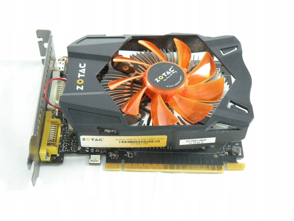 Karta Graficzna Zotac GeForce GTX 750 Ti 2Gb DDR5